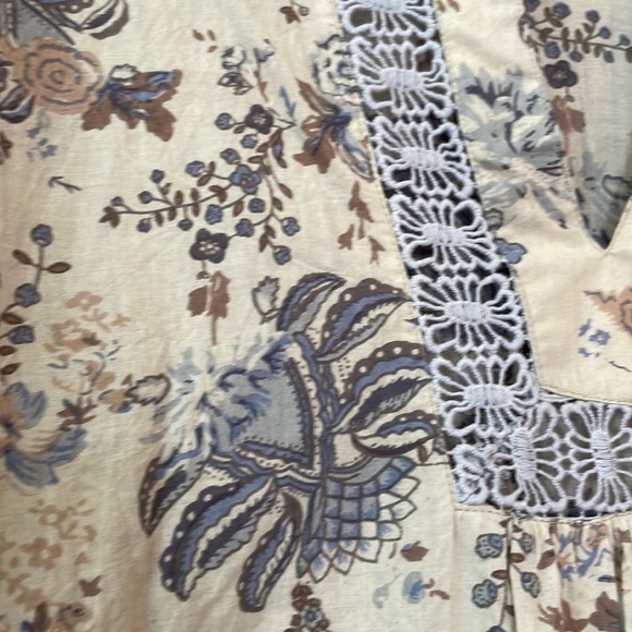 BoHo style, casual,long sleeve blouse - Picture 2 of 4